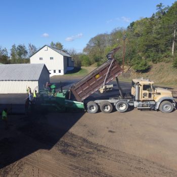 Paving at a Farm