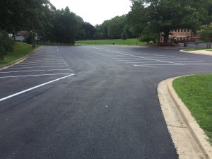 Finished Parking Lot