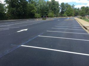 Finished Parking Lot